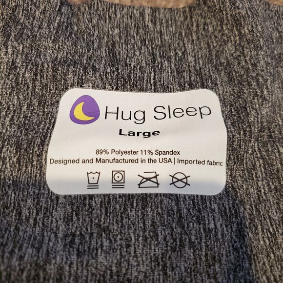Hug Sleep - Sleep Pod Move- Cooling Sensory Compression Blanket, Gray Large - Picture 6 of 8